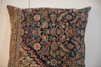 XL Vintage Rug Fragment Pillow 24x24