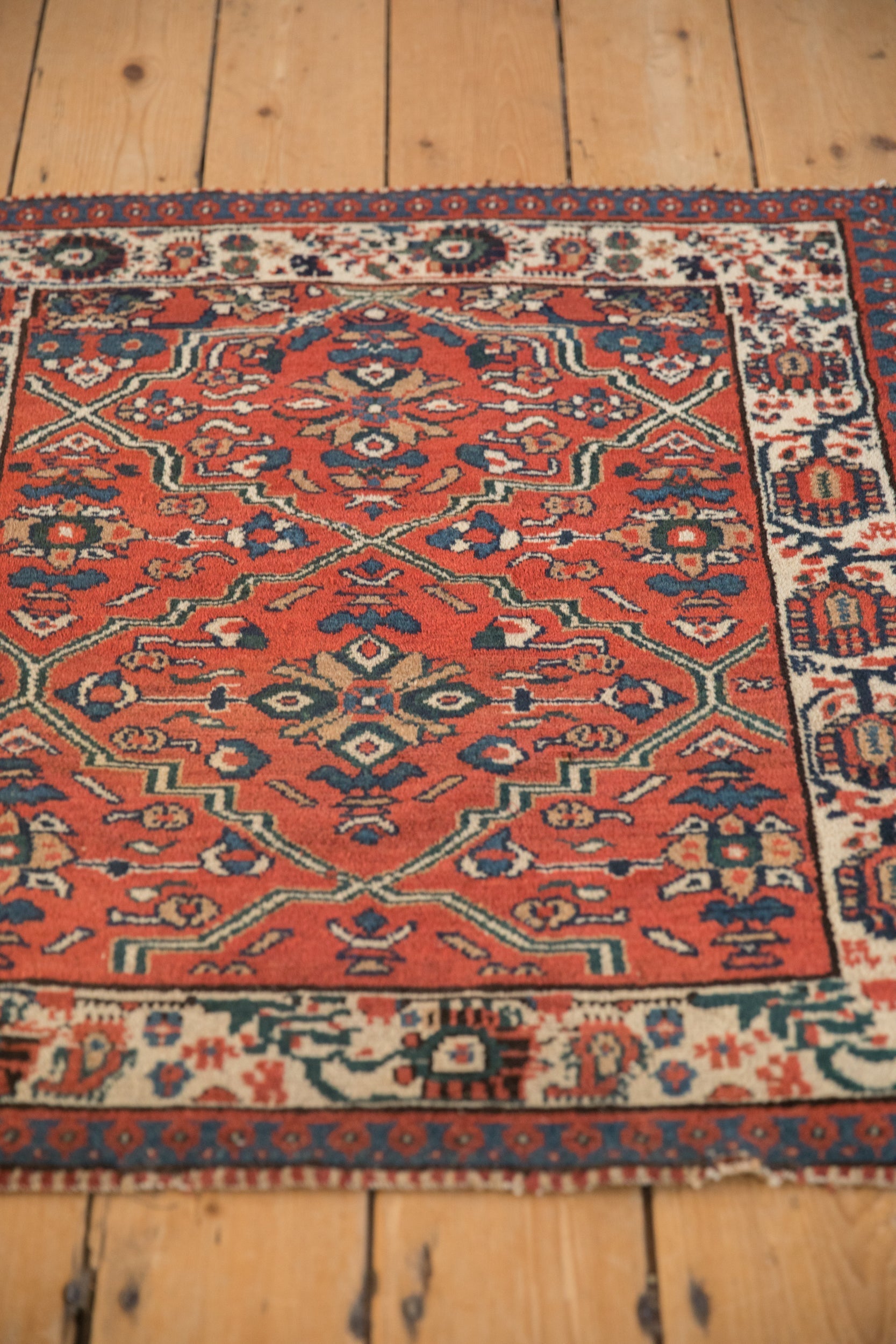 2.5x3 Vintage Malayer Square Rug