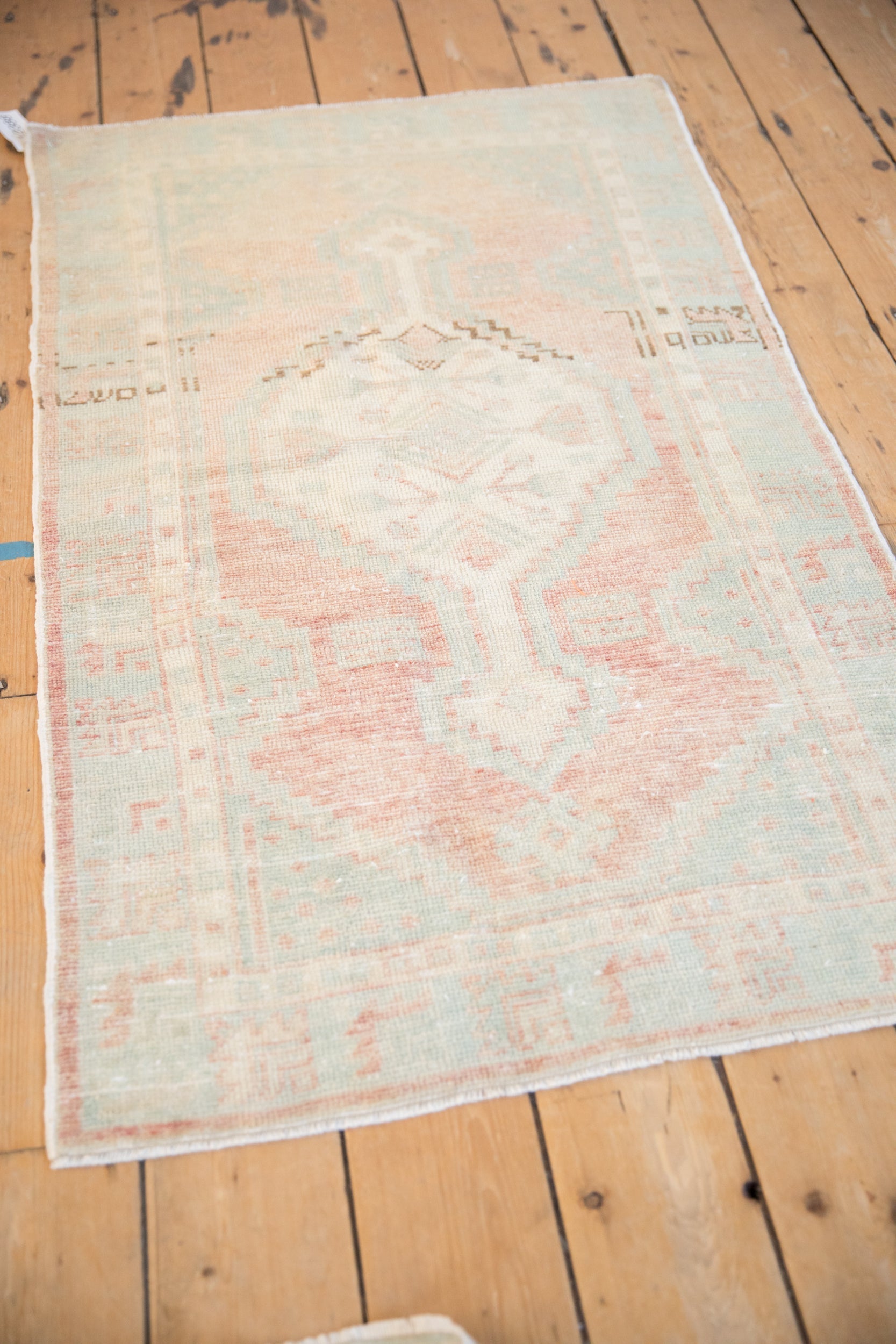 2.5x4.5 Vintage Distressed Oushak Rug