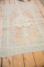 2.5x4.5 Vintage Distressed Oushak Rug