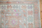 2.5x4.5 Vintage Distressed Oushak Rug
