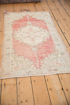 2.5x5 Vintage Distressed Oushak Rug Runner