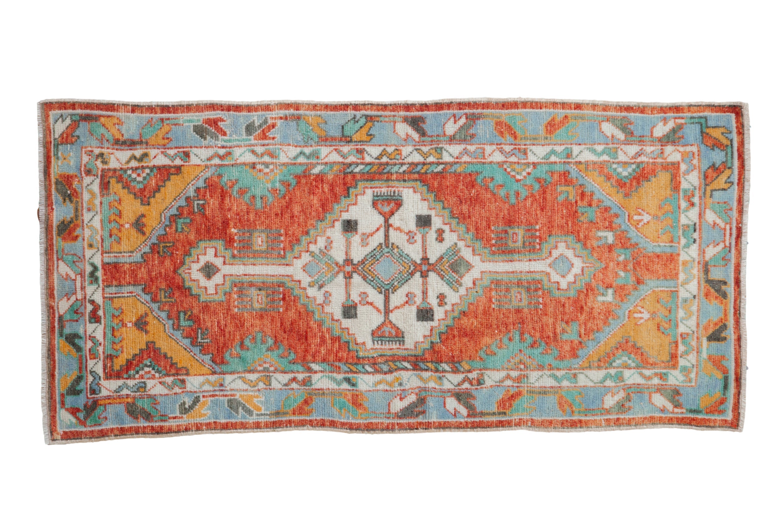 2.5x5.5 Vintage Oushak Rug Runner