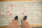 2.5x6 Vintage Distressed Oushak Rug Runner