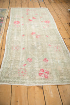 2.5x6 Vintage Distressed Oushak Rug Runner