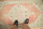 3x5.5 Vintage Distressed Oushak Rug