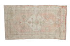 2.5x4.5 Vintage Distressed Oushak Rug