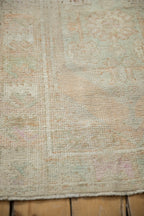 3x4.5 Vintage Distressed Oushak Rug