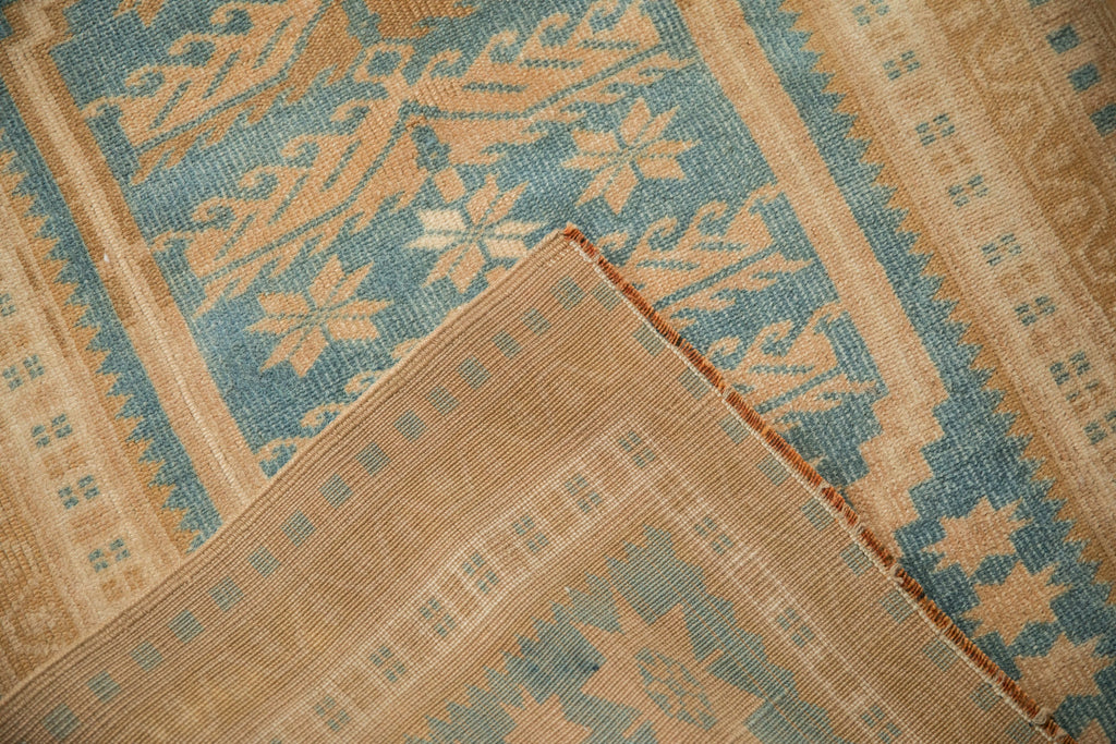2.5x4 Vintage Distressed Oushak Rug