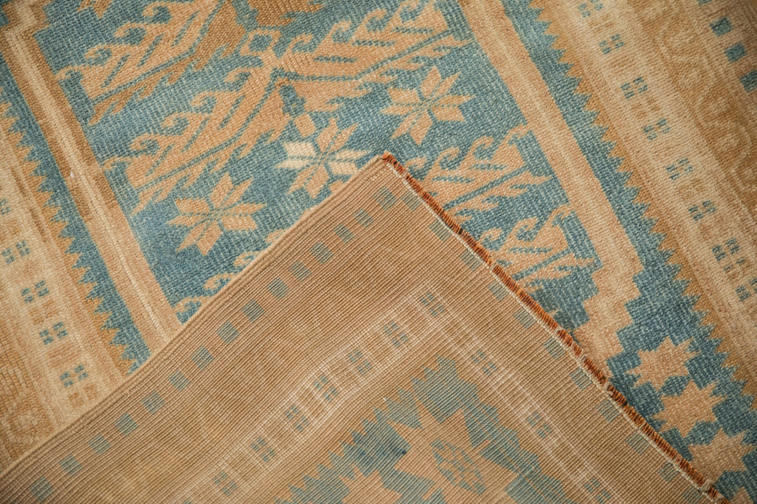 2.5x4 Vintage Distressed Oushak Rug