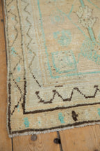 2.5x3.5 Vintage Distressed Oushak Rug