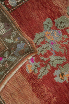 2.5x4 Vintage Distressed Oushak Rug
