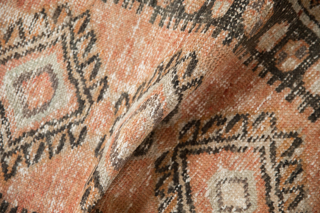 2x4.5 Vintage Distressed Oushak Rug Runner