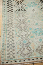 2x3 Vintage Distressed Oushak Rug Mat