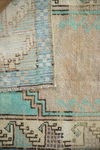 2.5x3.5 Vintage Distressed Oushak Rug