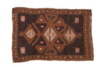 2x3 Vintage Distressed Kars Rug Mat