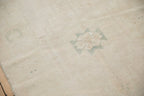 3x6.5 Vintage Distressed Oushak Rug Runner