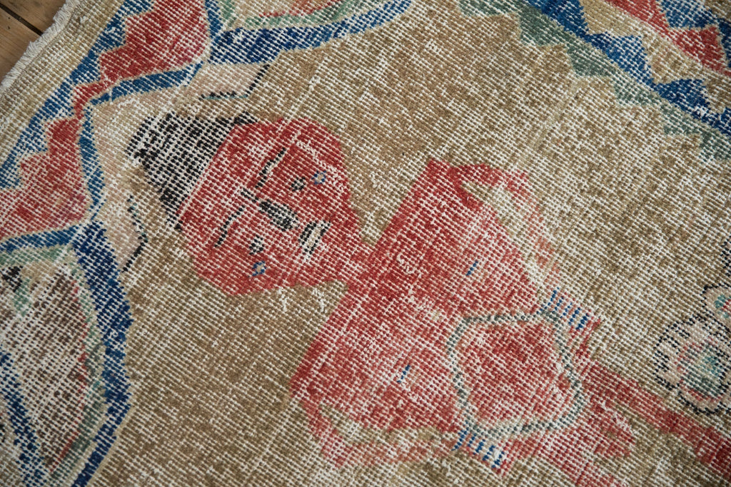 3x3.5 Vintage Distressed Sparta Square Rug