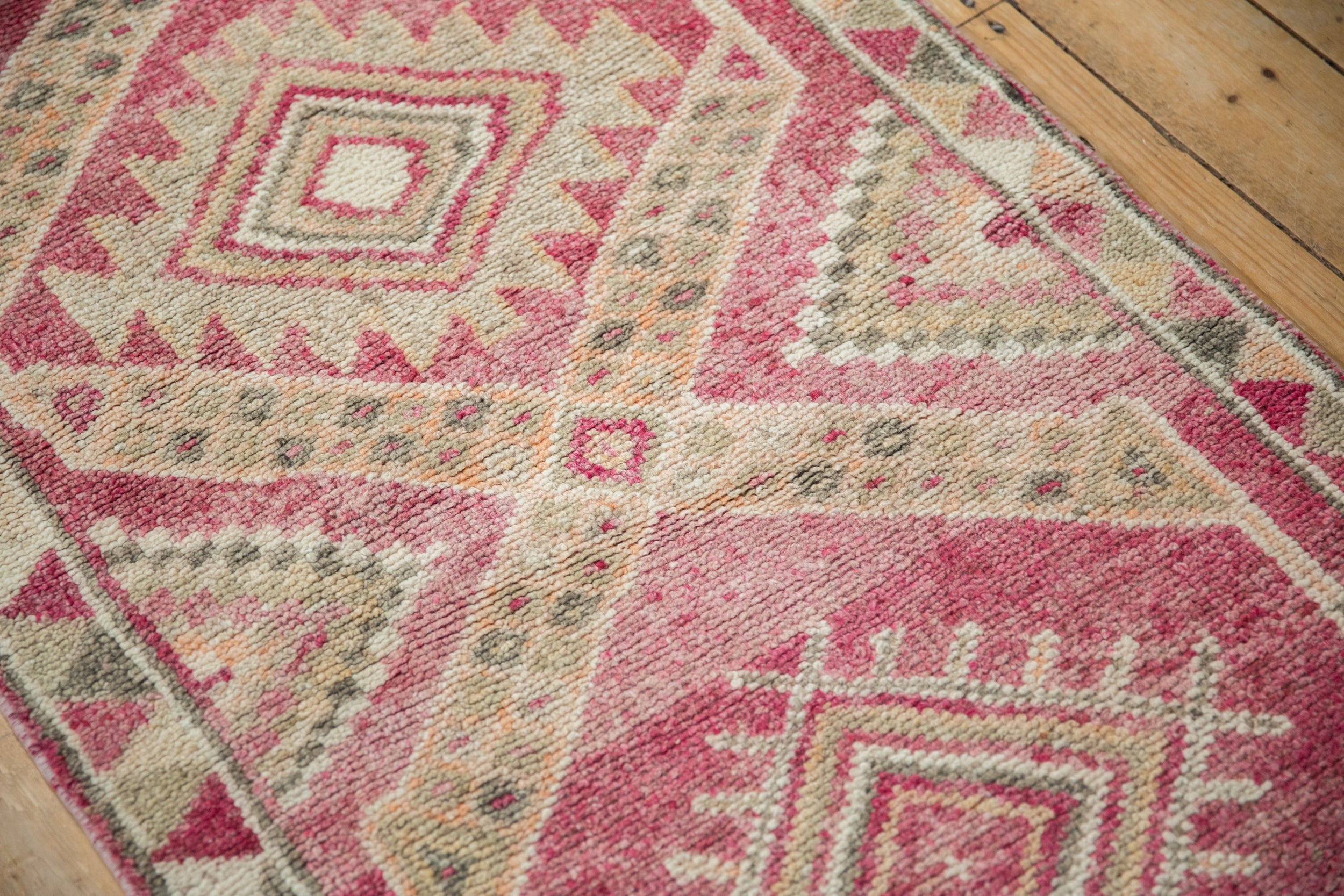 2.5x11.5 Vintage Distressed Kurd Rug Runner