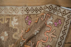 1.5x3 Vintage Distressed Kars Rug Mat