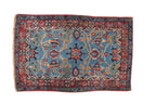 2.5x4 Vintage Fine Bibikabad Rug