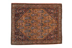2x2.5 Vintage Fine Sarouk Square Rug Mat