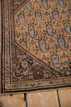 2x2.5 Vintage Fine Sarouk Square Rug Mat