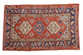 3x5 Vintage Heriz Rug