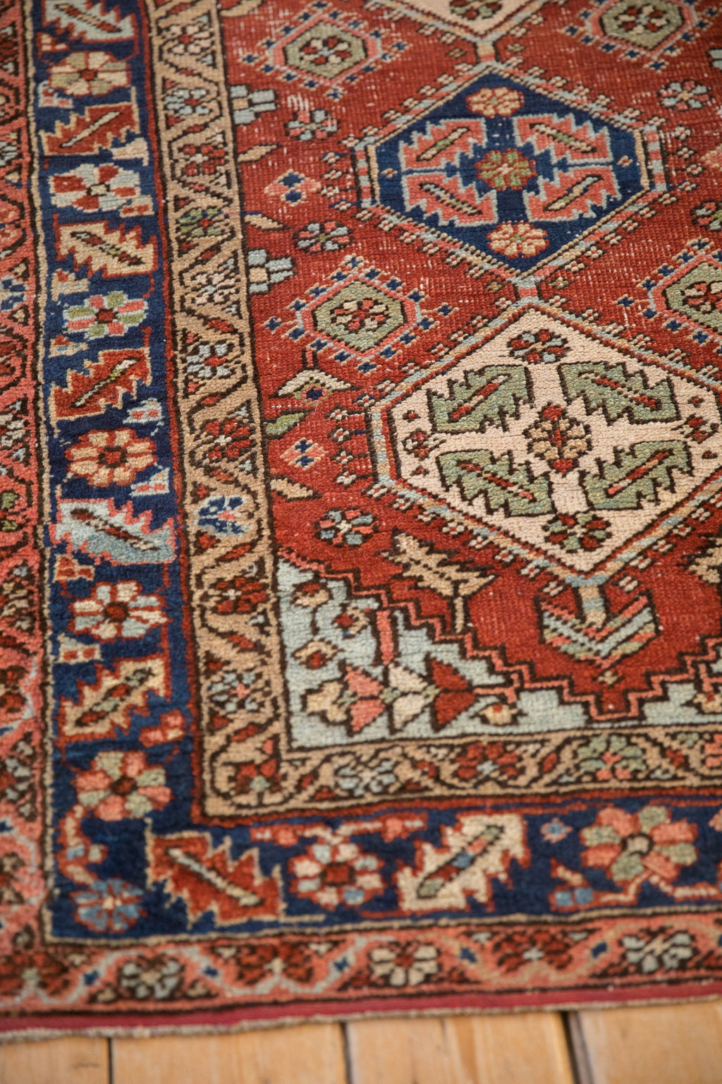 3x5 Vintage Heriz Rug