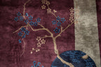 7x13.5 Antique Art Deco Carpet