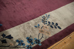 7x13.5 Antique Art Deco Carpet