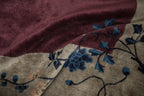 7x13.5 Antique Art Deco Carpet