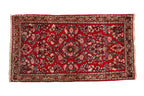 2.5x4.5 Vintage American Sarouk Rug