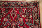 2.5x4.5 Vintage American Sarouk Rug