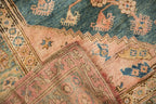 4.5x5 Vintage Anatolian Square Rug