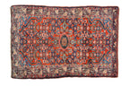 2.5x4 Vintage Tajabad Rug