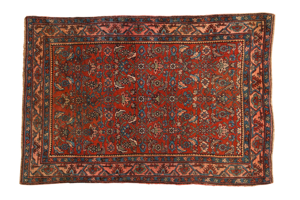 3.5x5.5 Antique Bijar Rug