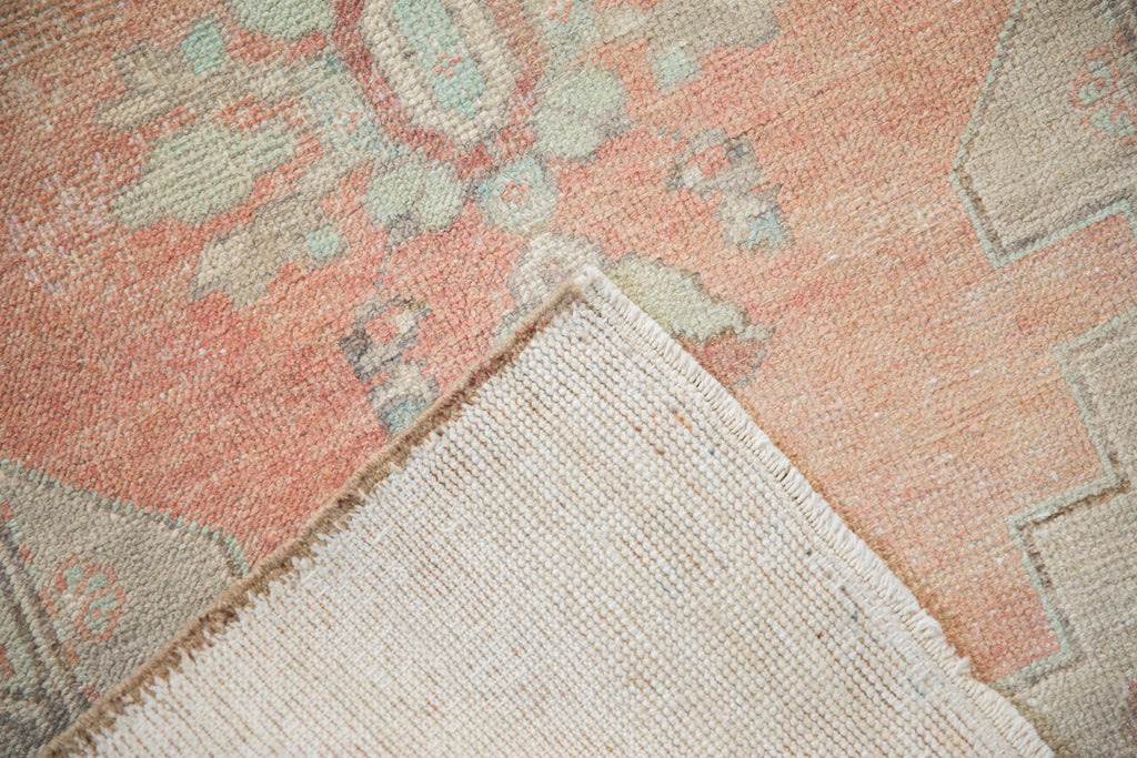 2.5x5 Vintage Distressed Oushak Rug Runner