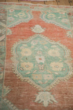 3x5.5 Vintage Distressed Oushak Rug