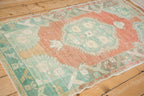 3x5.5 Vintage Distressed Oushak Rug