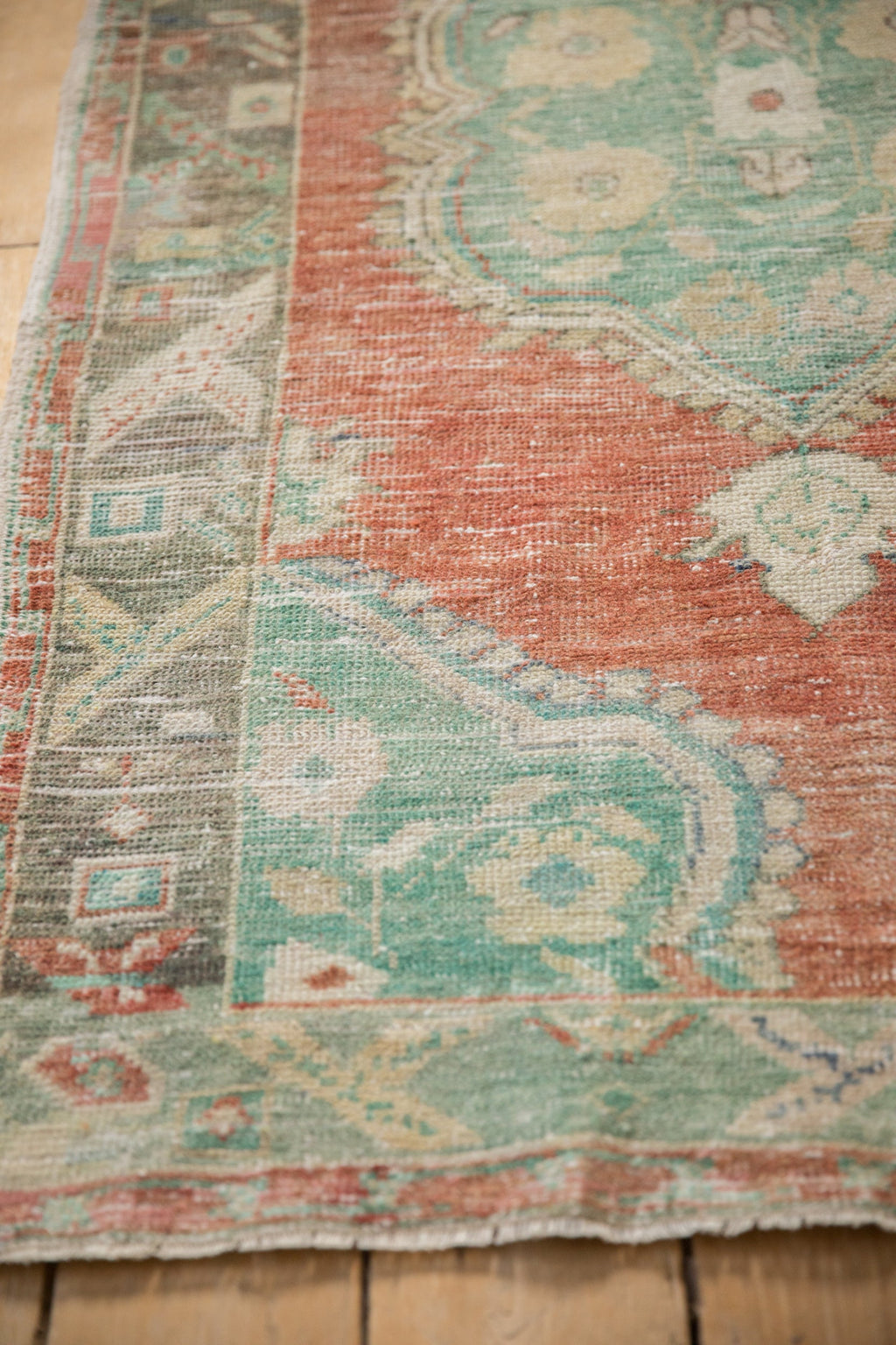 3x5.5 Vintage Distressed Oushak Rug