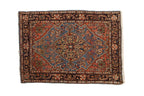 2x3 Vintage Farahan Sarouk Rug Mat