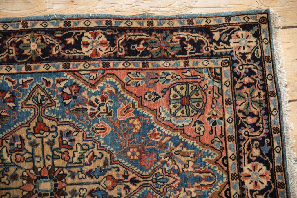 2x3 Vintage Farahan Sarouk Rug Mat