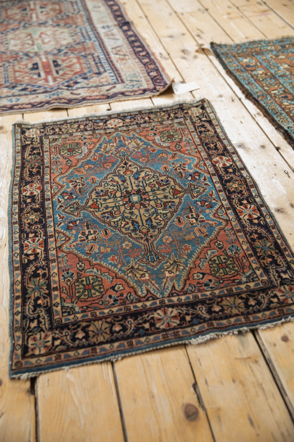 2x3 Vintage Farahan Sarouk Rug Mat
