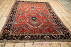 4x6.5 Vintage Sarouk Rug