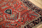 4x6.5 Vintage Sarouk Rug