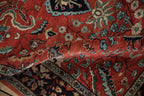 4x6.5 Vintage Sarouk Rug