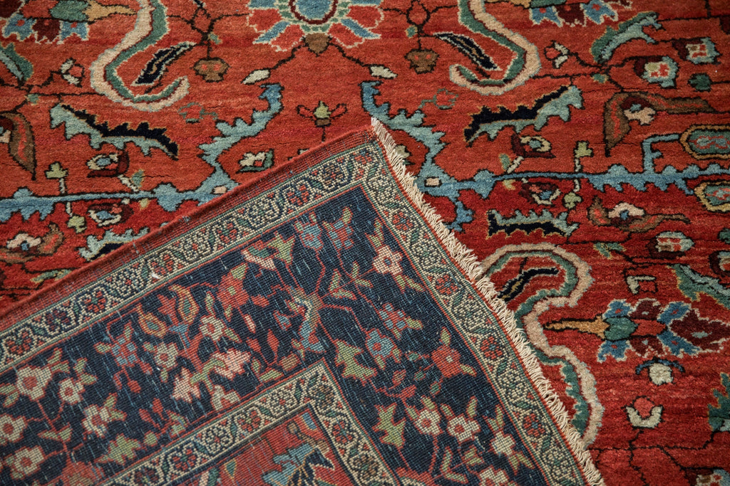 4x6.5 Vintage Sarouk Rug
