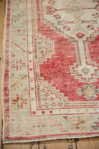 2.5x5 Vintage Distressed Oushak Rug Runner