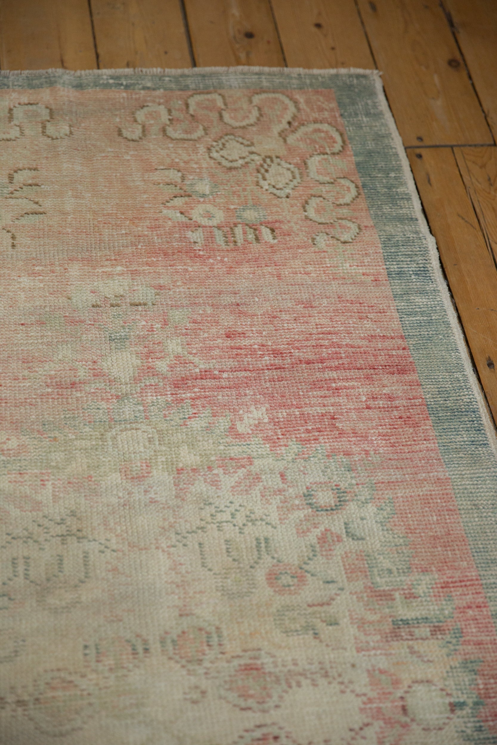 3x6 Vintage Distressed Oushak Rug Runner